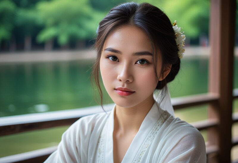 晚风里的你